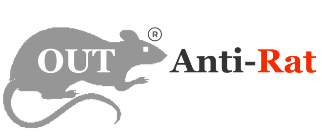 OUT - Stop Rats at The Source - Logo - Transparent Background V1